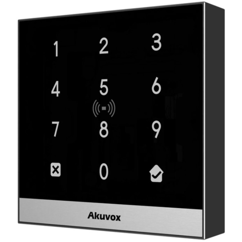 Терминал контроля доступа Akuvox A02 с клавиатурой и NFC