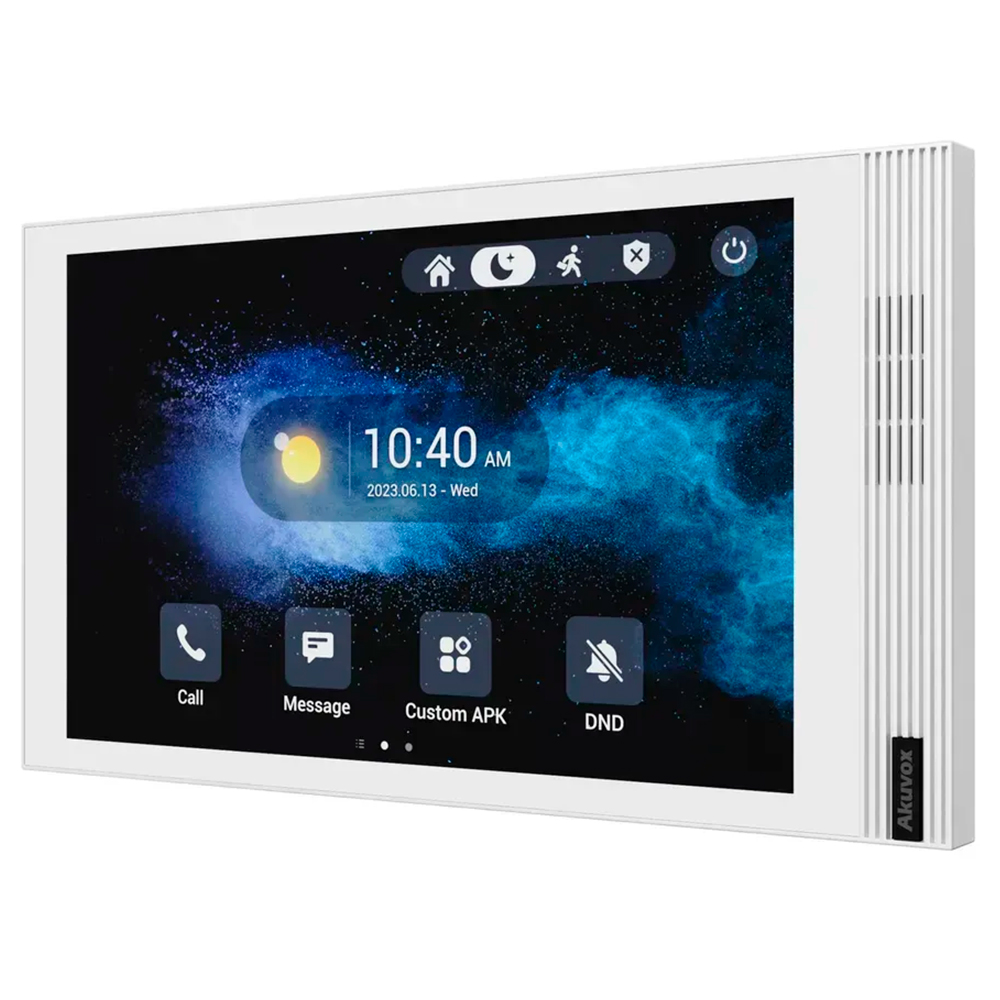 Wi-Fi SIP-відеодомофон 8" Akuvox S563W White