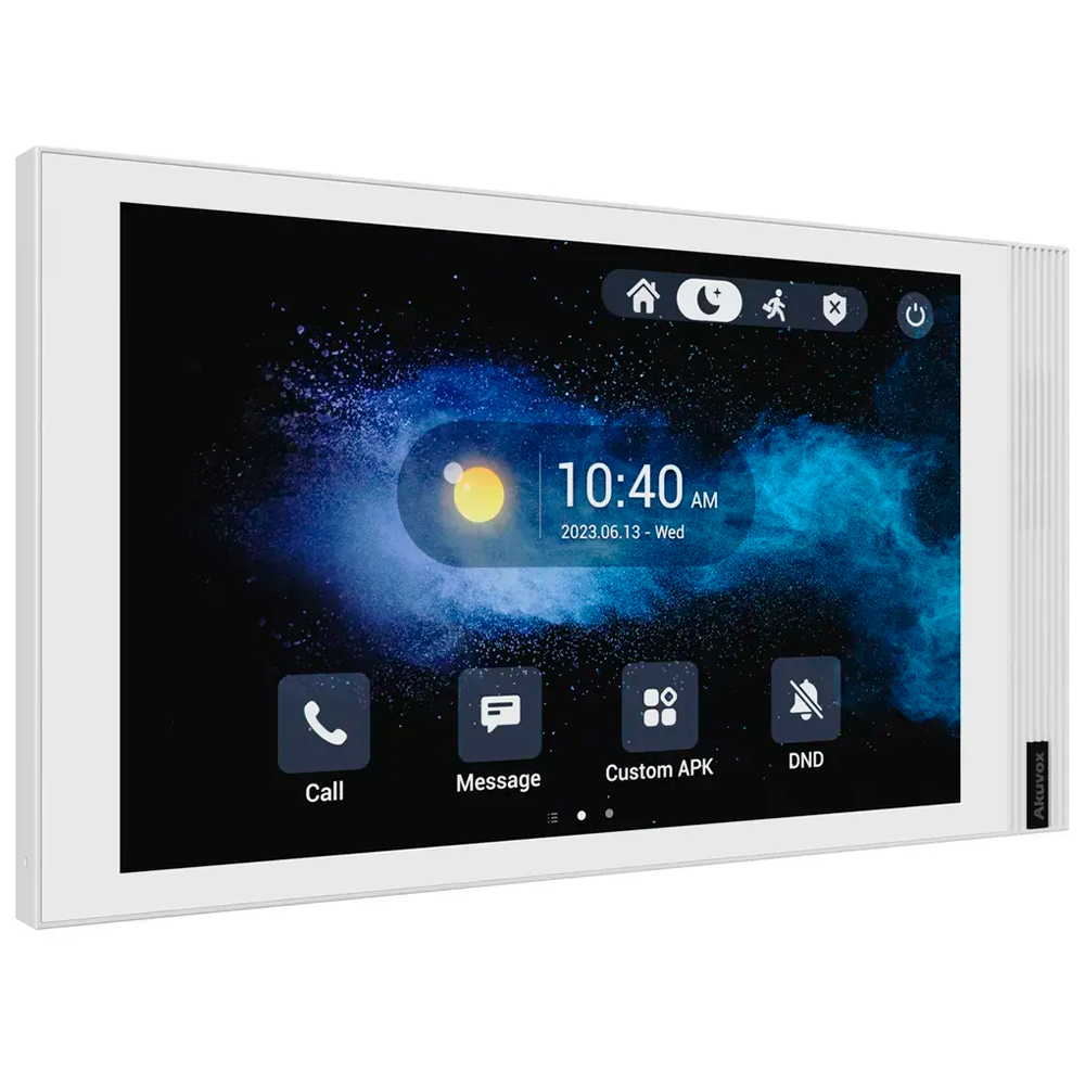 Wi-Fi SIP-відеодомофон 8" Akuvox S563W White
