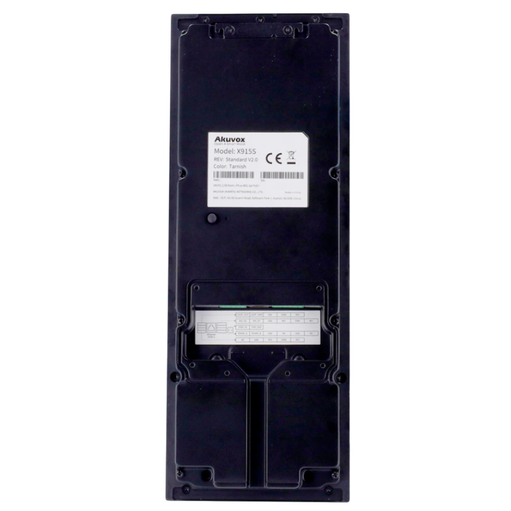 Панель виклику Akuvox X915S з розпізнаванням обличч (Android , Bluetooth)