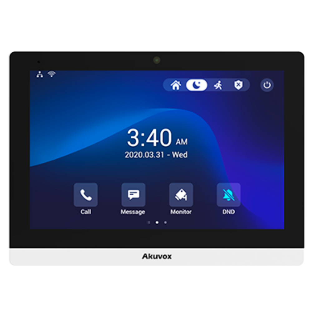 Wi-Fi SIP-відеодомофон 10" Akuvox C319A домофон з камерою White