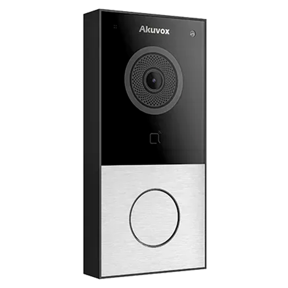 Wi-Fi IP-відеопанель індивідуальна зі зчитувачем Akuvox E12W