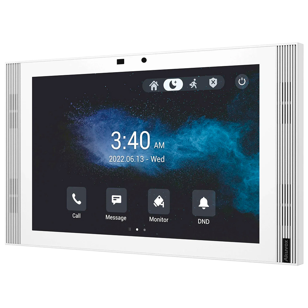 5 МП Wi-Fi SIP-відеодомофон 10" Akuvox S567A White