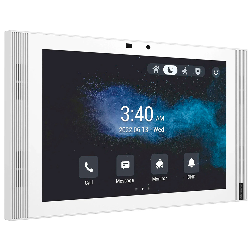 5 МП Wi-Fi SIP-відеодомофон 10" Akuvox S567A White
