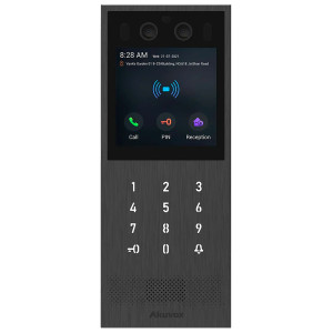 2 МП IP-багатоабонентська панель виклику Akuvox X912S з розпізнаванням обличчя, NFC та Bluetooth
