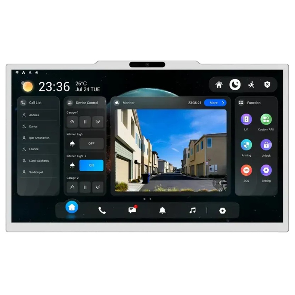 Wi-Fi SIP-відеодомофон 15" Akuvox X937 з камерою та штучним інтелектом