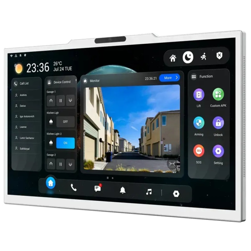 Wi-Fi SIP-відеодомофон 15" Akuvox X937 з камерою та штучним інтелектом