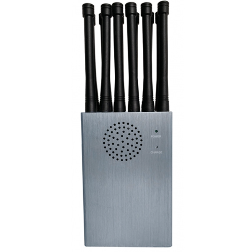 Глушилка мобільного зв'язку АЛЬФА 5G 12W (LOJACK, DCS, 3G, 4G H, GPS L1 + GLONASS L1, GSM, WiFi, CDMA + 4G L, WiFi 5G, ПДУ)