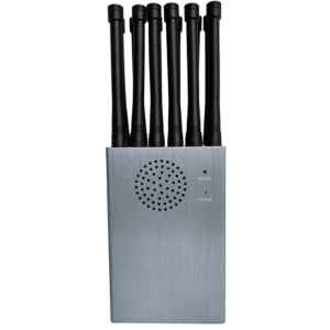 Глушилка мобільного зв'язку АЛЬФА 5G 12W (LOJACK, DCS, 3G, 4G H, GPS L1 + GLONASS L1, GSM, WiFi, CDMA + 4G L, WiFi 5G, ПДУ)