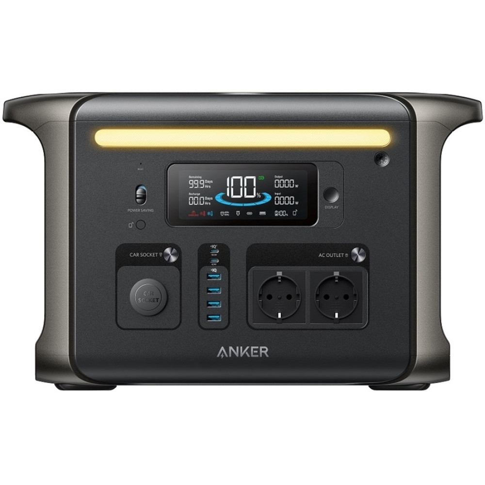 Зарядная станция ANKER SOLIX F1500 - 1536Wh/AC 1800W/100W 2xPD/4xUSB/1xCar/MPPT