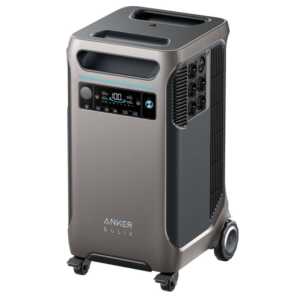 Зарядна станція ANKER SOLIX F3800 - 3840Wh/AC 6000W/100W 3xPD/2xUSB/1xCar/MPPT