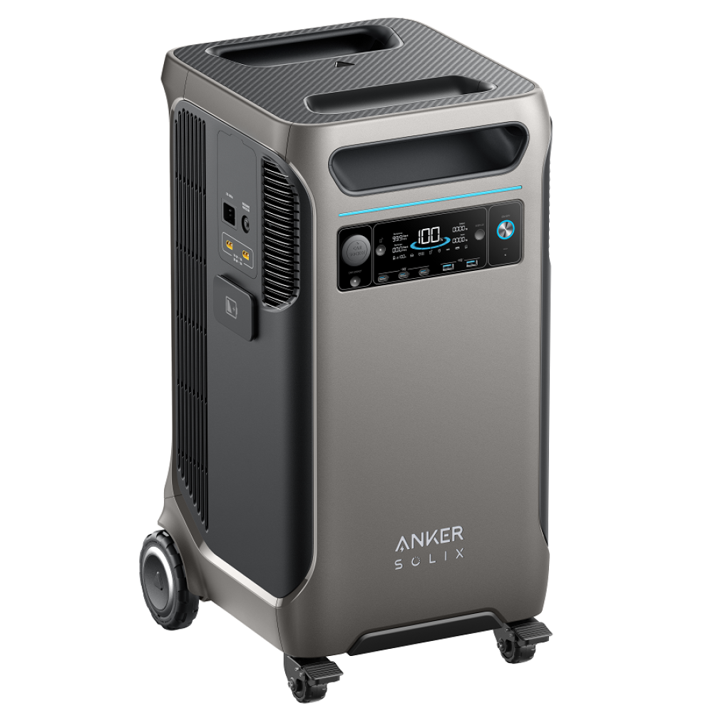 Зарядна станція ANKER SOLIX F3800 - 3840Wh/AC 6000W/100W 3xPD/2xUSB/1xCar/MPPT