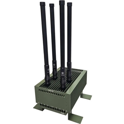 Глушилка FPV дронов Antidron jammer AD02-100 v.2 (420-560МГц, 560-700МГц, 700-850МГц, 850-1020МГц)