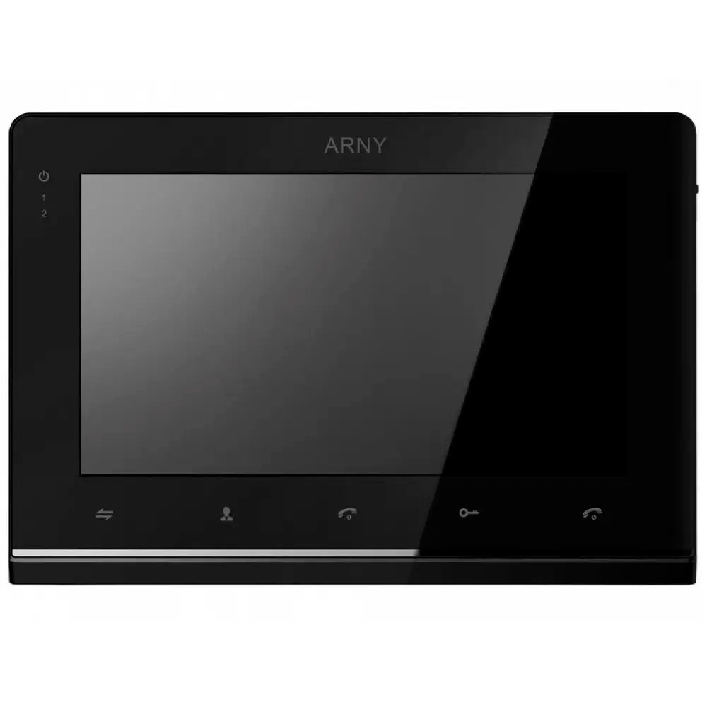 Комплект відеодомофона ARNY AVD-7123 (AVD-710 2Мп + AVP-NG230 2Мп) Black + Graphite