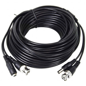 Кабель BNC-рower cable A 15 м (BNC+DC/BNC+DC) для передачи видеосигнала и питания