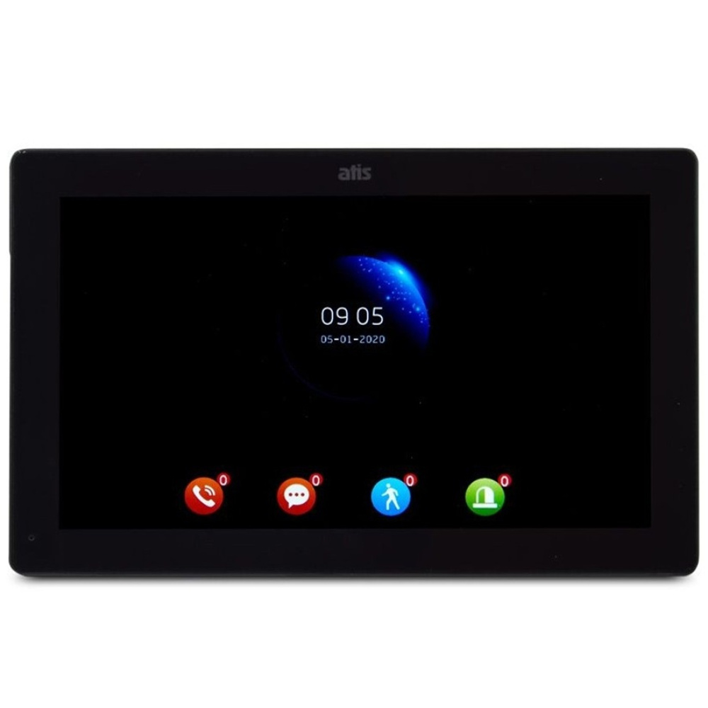 Wi-Fi видеодомофон ATIS AD-1070FHD/T-Black с поддержкой Tuya Smart