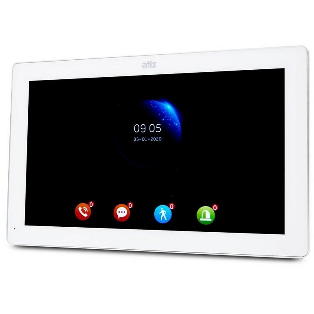 Wi-Fi відеодомофон ATIS AD-1070FHD/T-White з підтримкою Tuya Smart