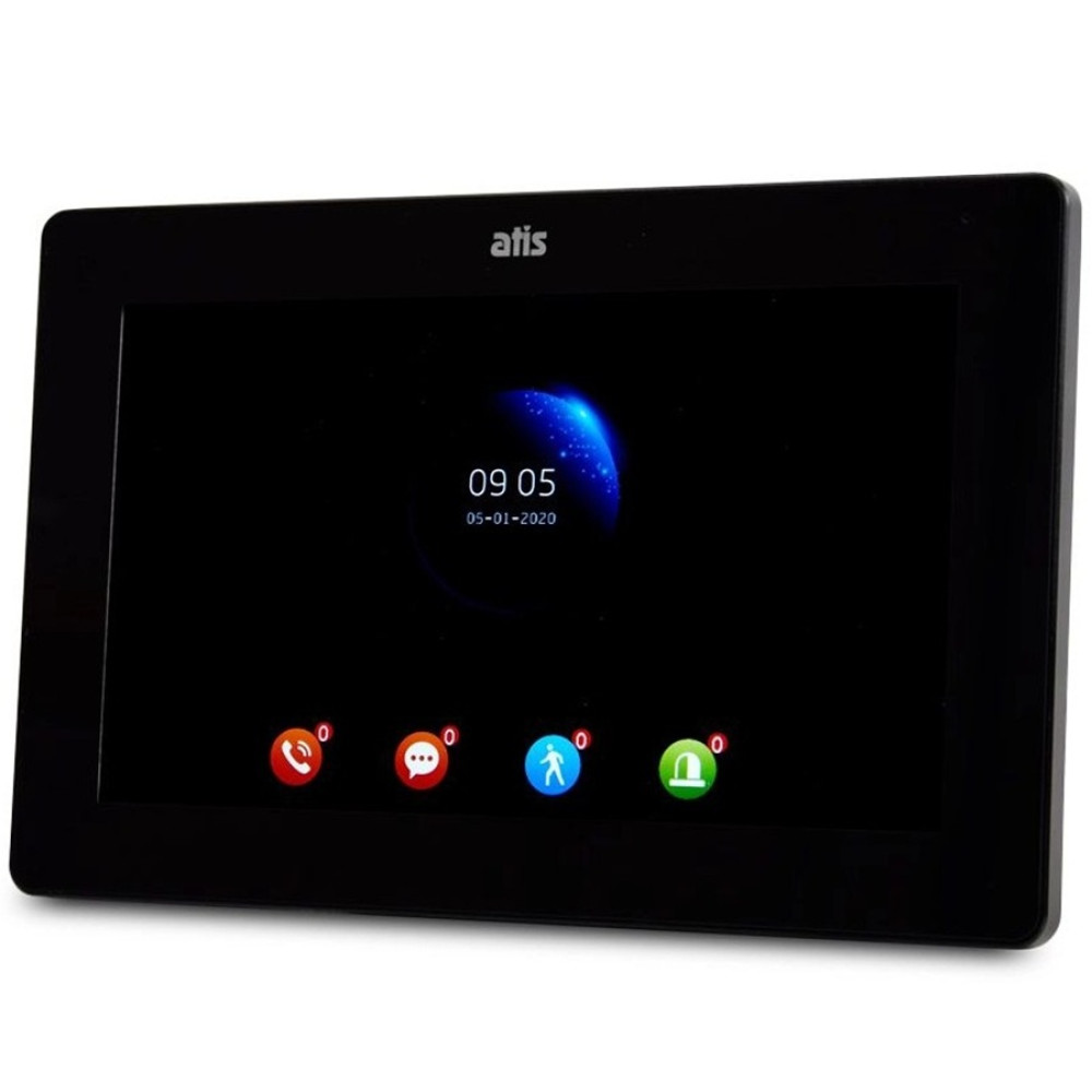 Wi-Fi відеодомофон ATIS AD-770FHD/T-Black з підтримкою Tuya Smart