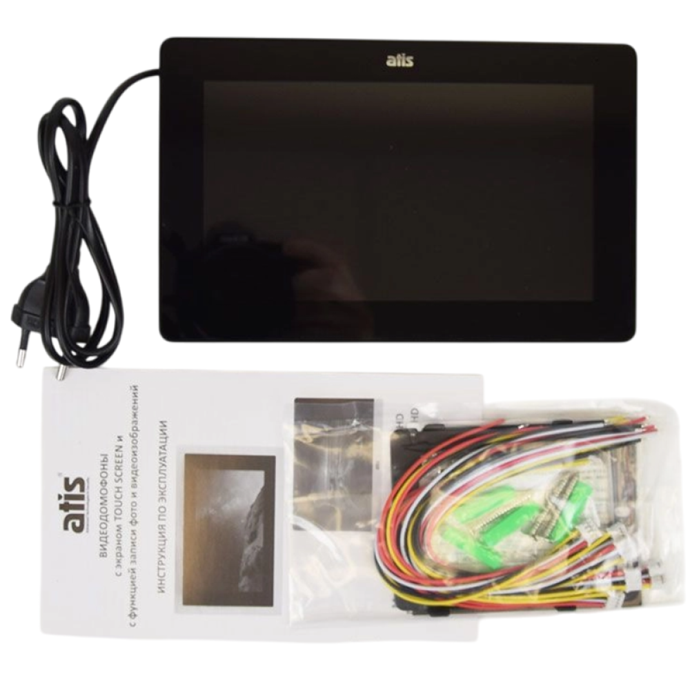 Wi-Fi відеодомофон ATIS AD-770FHD/T-Black з підтримкою Tuya Smart