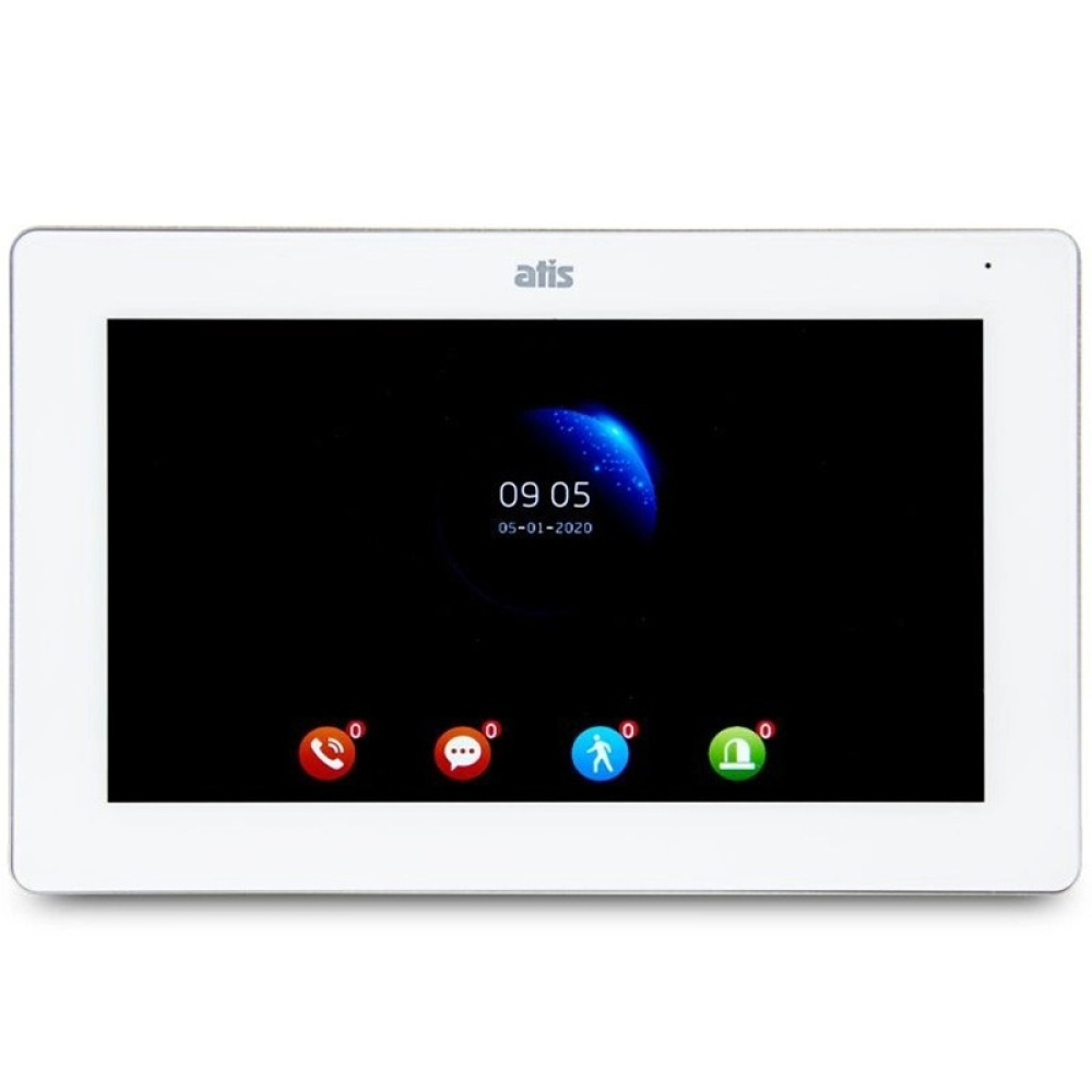 Wi-Fi видеодомофон ATIS AD-770FHD/T-White с поддержкой Tuya Smart
