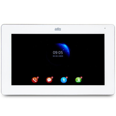 Wi-Fi видеодомофон ATIS AD-770FHD/T-White с поддержкой Tuya Smart