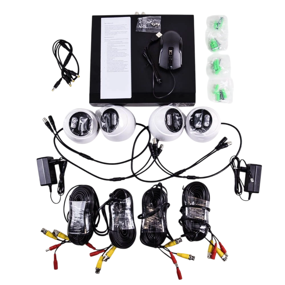 Комплект відеоспостереження ATIS kit 4 int