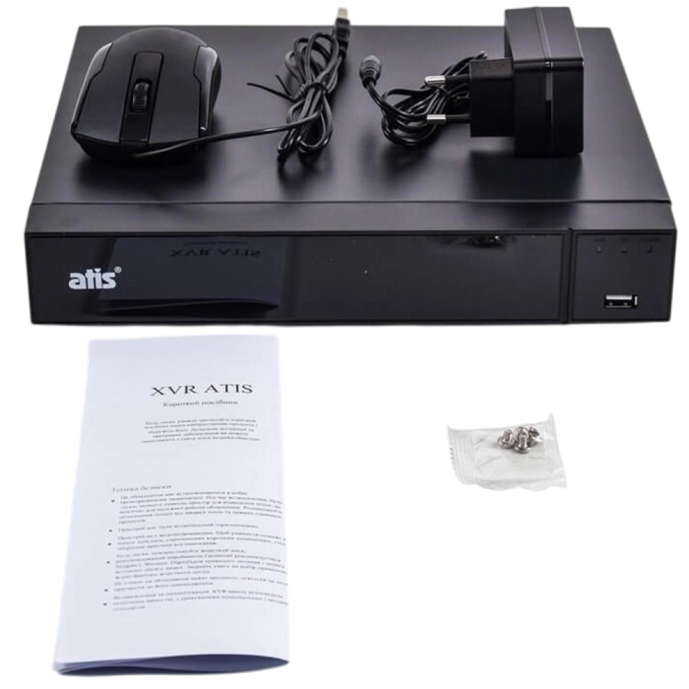 4-канальный ХVR видеорегистратор ATIS XVR 3104HC