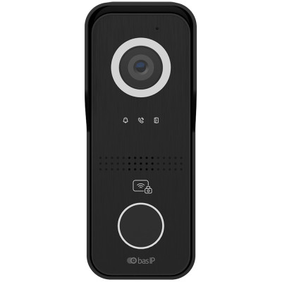 Виклична IP-відеопанель Bas-IP AV-06M black з Wi-Fi 