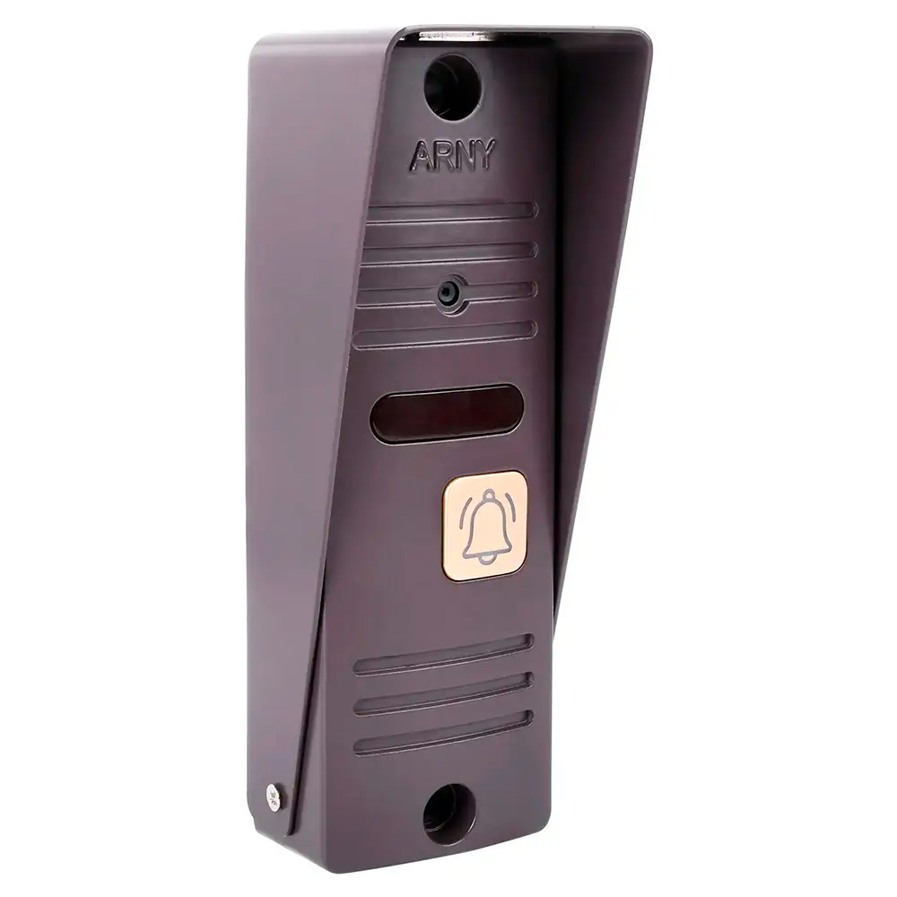 Комплект відеодомофона ARNY AVD-7008FHD (AVD-708 2 МП + AVP-05 2 МП) Light-gray + Brown