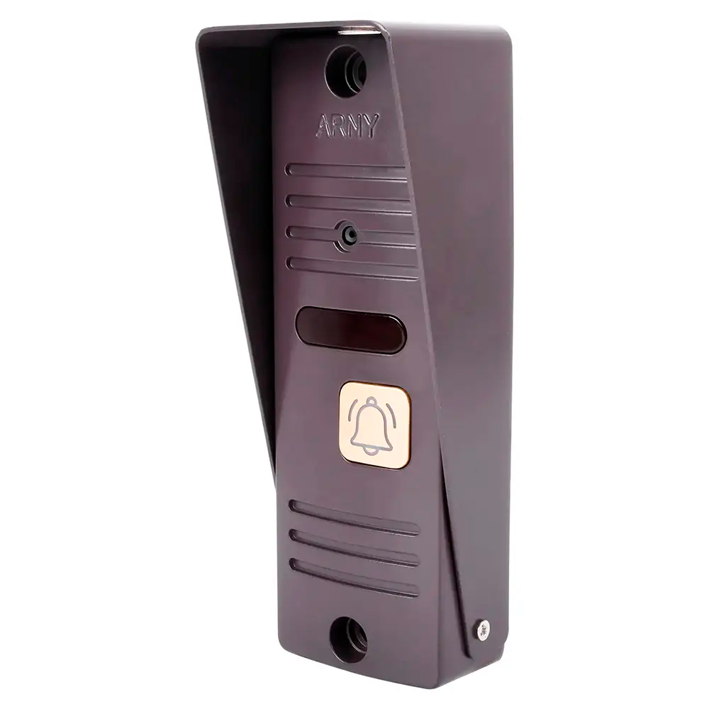 Комплект відеодомофона ARNY AVD-7008FHD (AVD-708 2 МП + AVP-05 2 МП) Light-gray + Brown