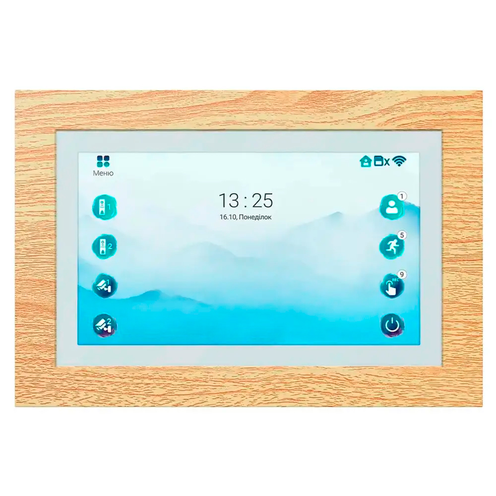 Комплект видеодомофона ARNY AVD-7743A Wi-Fі (AVD-770 ArtLine Wi-Fі + AVP-NG430 2 МП) White + Graphite