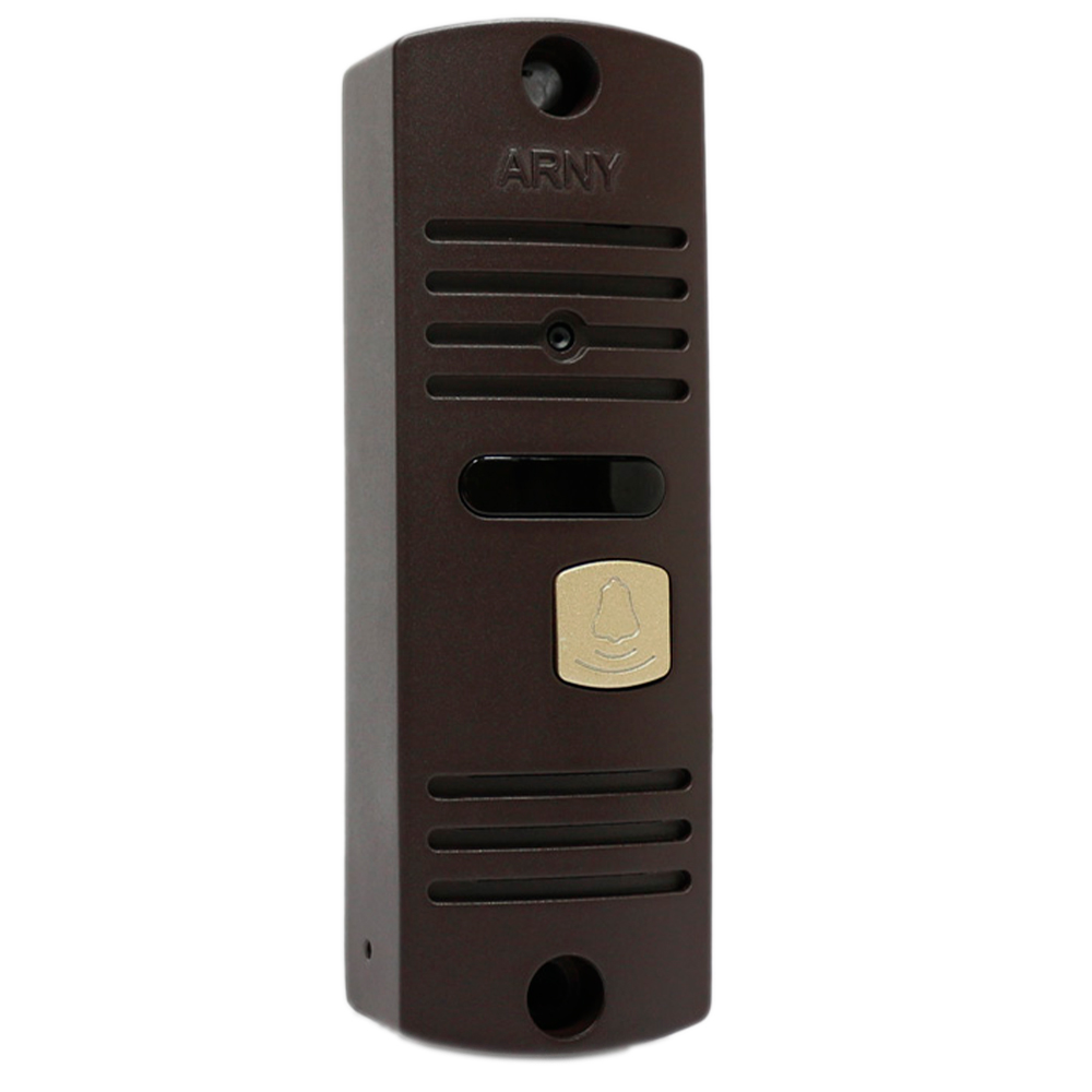 Комплект відеодомофона ARNY AVD-7006 (AVD-706 + AVP-05) White + Brown