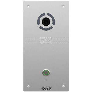 Виклична IP-відеопанель BAS-IP AV-04FD silver 