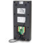 Виклична IP-панель Bas-IP AV-09KFBI black зі зчитувачем UKEY та розпізнаванням облич