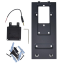 Виклична IP-панель Bas-IP AV-09KFBI black зі зчитувачем UKEY та розпізнаванням облич