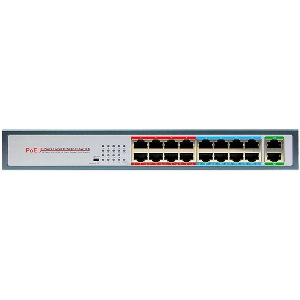 16-портовий PoE-комутатор Bas-IP SH-20.16 некерований