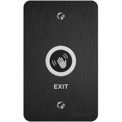 Кнопка виходу Bas-IP SH-45TE black безконтактна 
