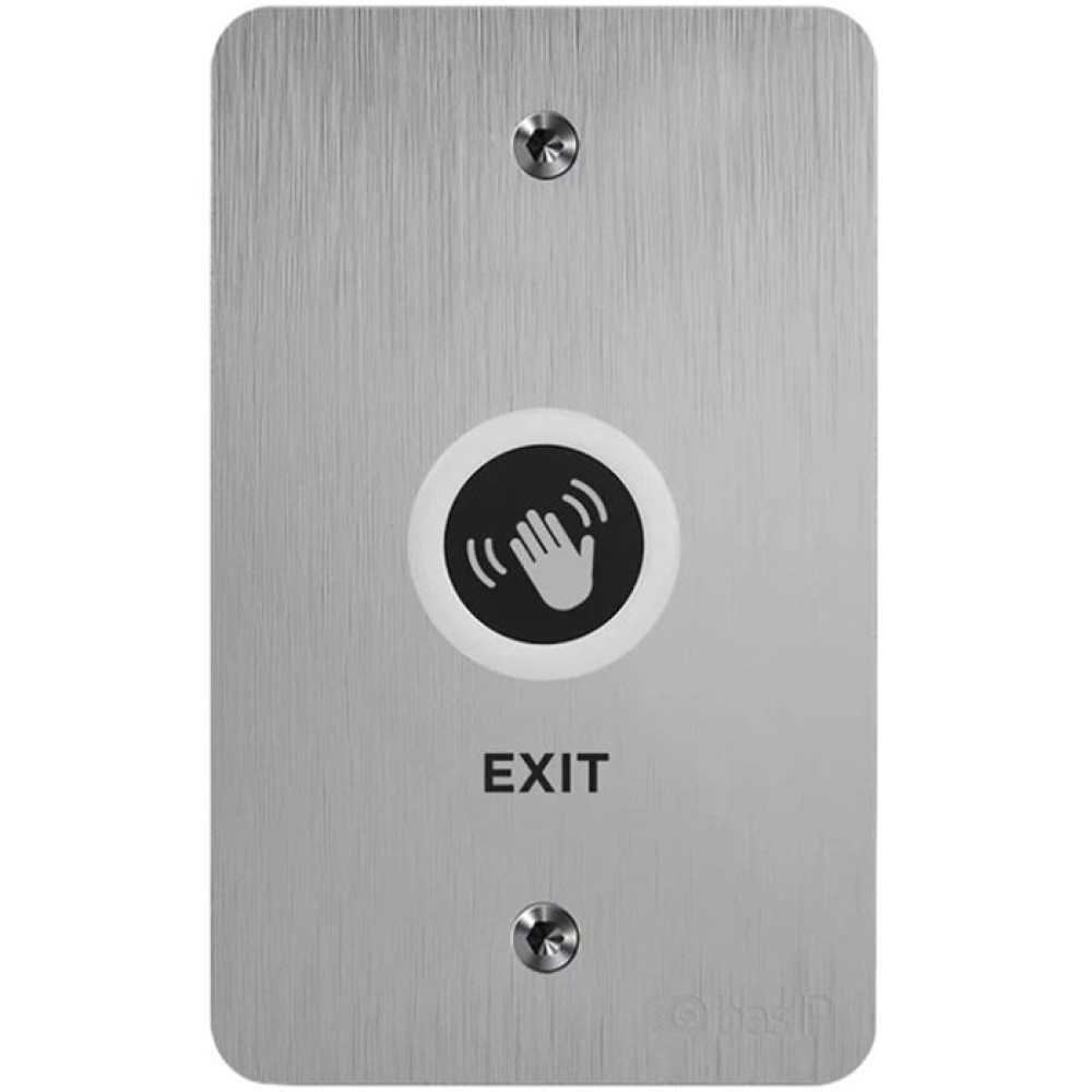 Кнопка виходу Bas-IP SH-45TE silver безконтактна