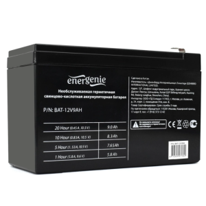 Акумуляторна батарея EnerGenie BAT-12V9AH AGM (12 В / 9 А·год)