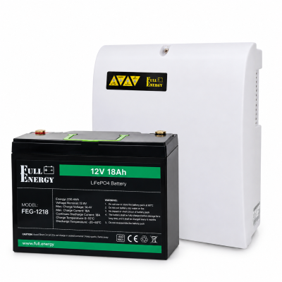 Комплект блок безперебійного живлення Full Energy BBGP-125LF + акумулятор Full Energy FEG-1218 LiFePO4