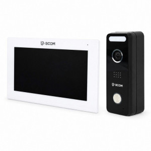 Комплект відеодомофона BCOM BD-870 IP/T White Kit