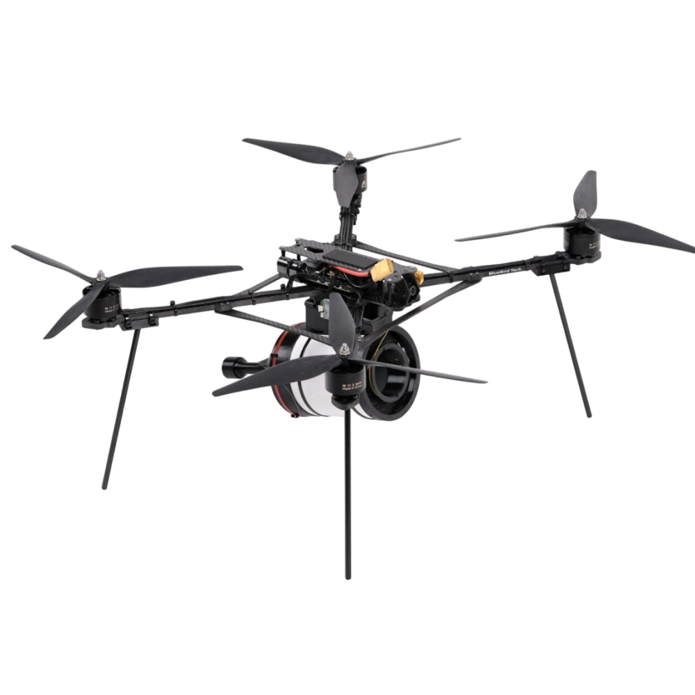 FPV дрон на оптоволокне BlueBird Жах 15”