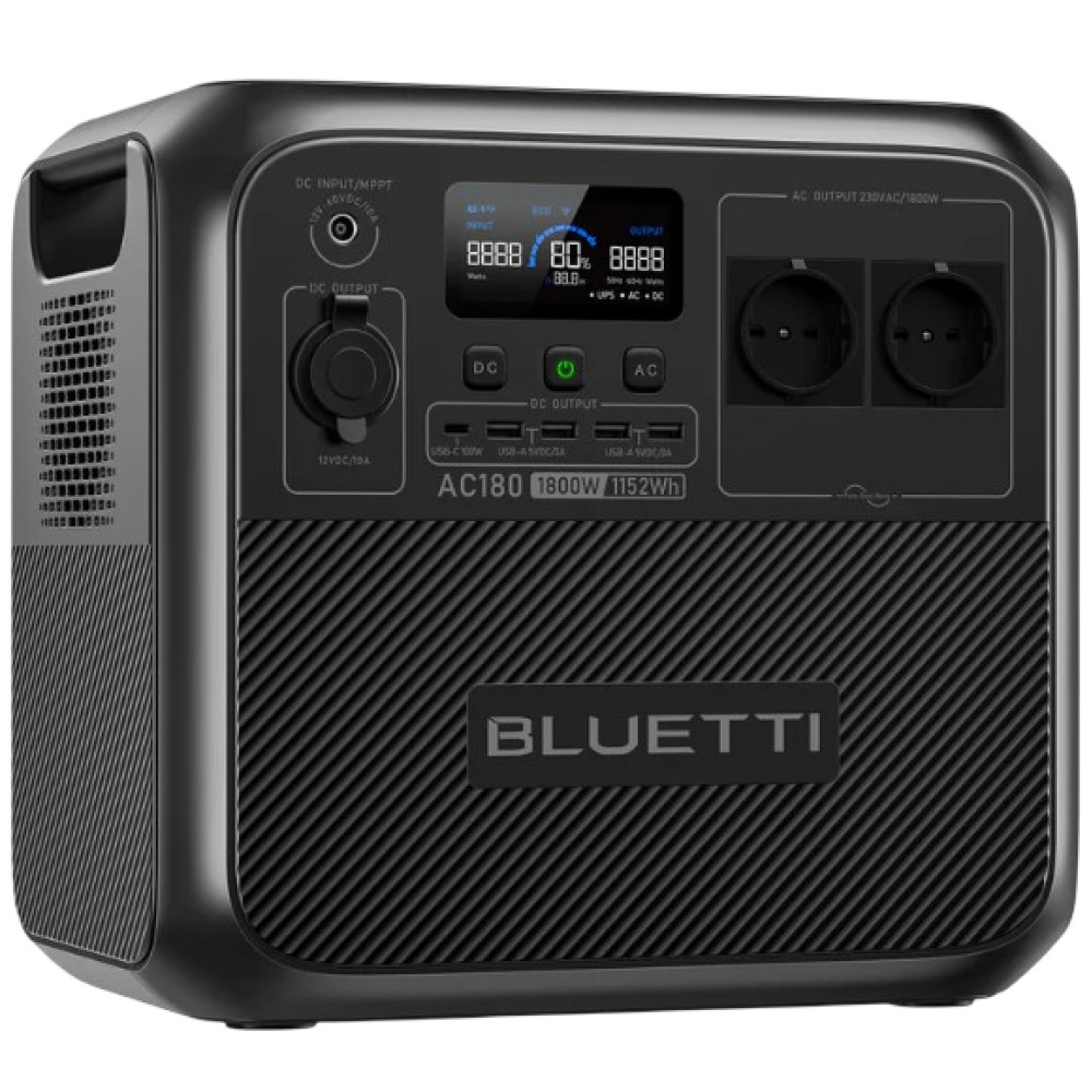 Зарядна станція Bluetti AC180 1152Wh 320000mAh 1800W (PB931491)