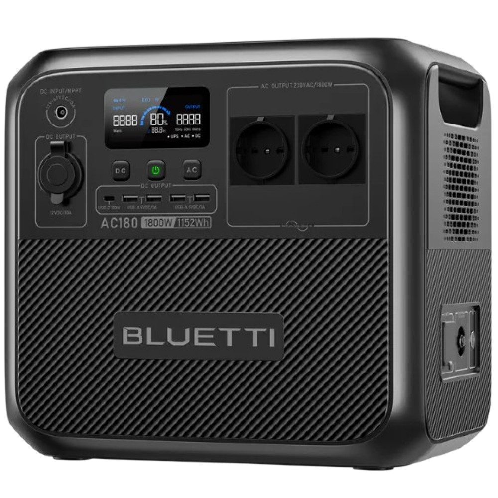 Зарядна станція Bluetti AC180 1152Wh 320000mAh 1800W (PB931491)