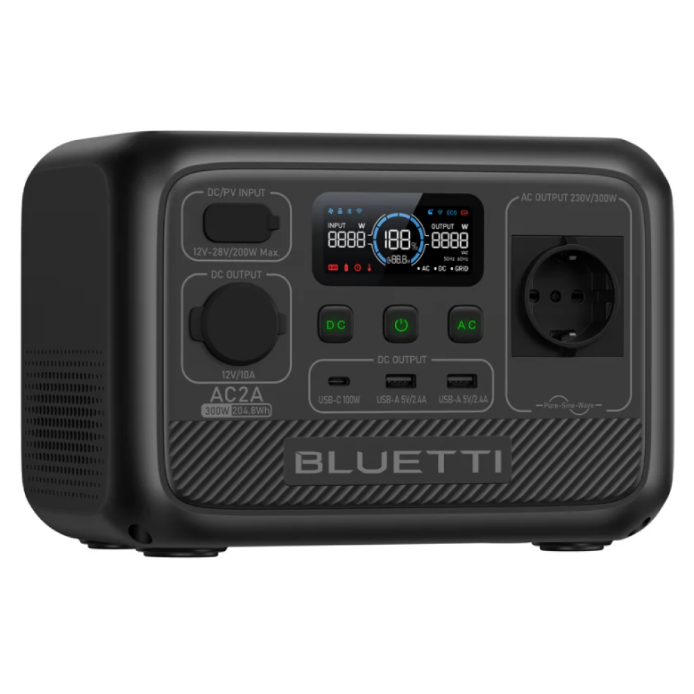 Зарядная станция Bluetti AC2A 300 Вт / 205 Вт⋅ч