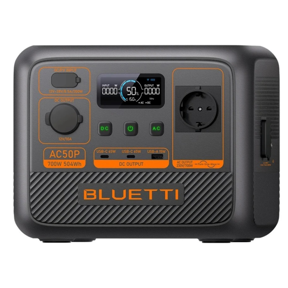 Зарядная станция Bluetti AC50P LiFePO4 700 Вт / 504 Вт·ч