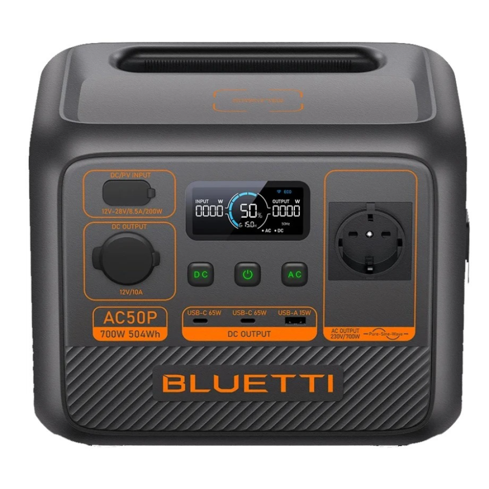 Зарядная станция Bluetti AC50P LiFePO4 700 Вт / 504 Вт·ч