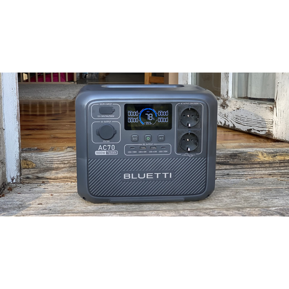 Зарядная станция Bluetti AC70 1000 Вт / 768 Вт·ч (PB931583)