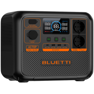 Зарядная станция Bluetti AC70P (1000 Вт / 864 Вт·ч)