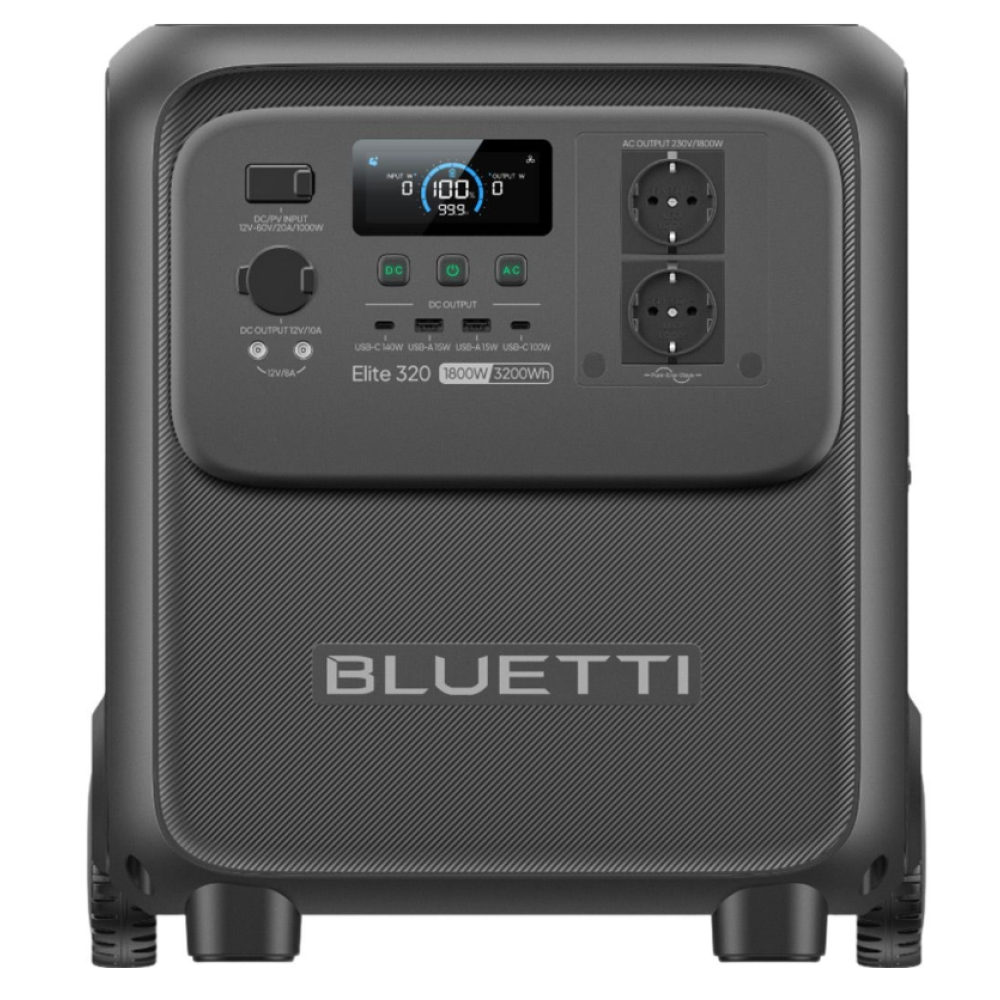 Зарядная станция Bluetti Elite 320 P-EL320-EU-GY-10 (1800 Вт / 3200 Вт·ч)